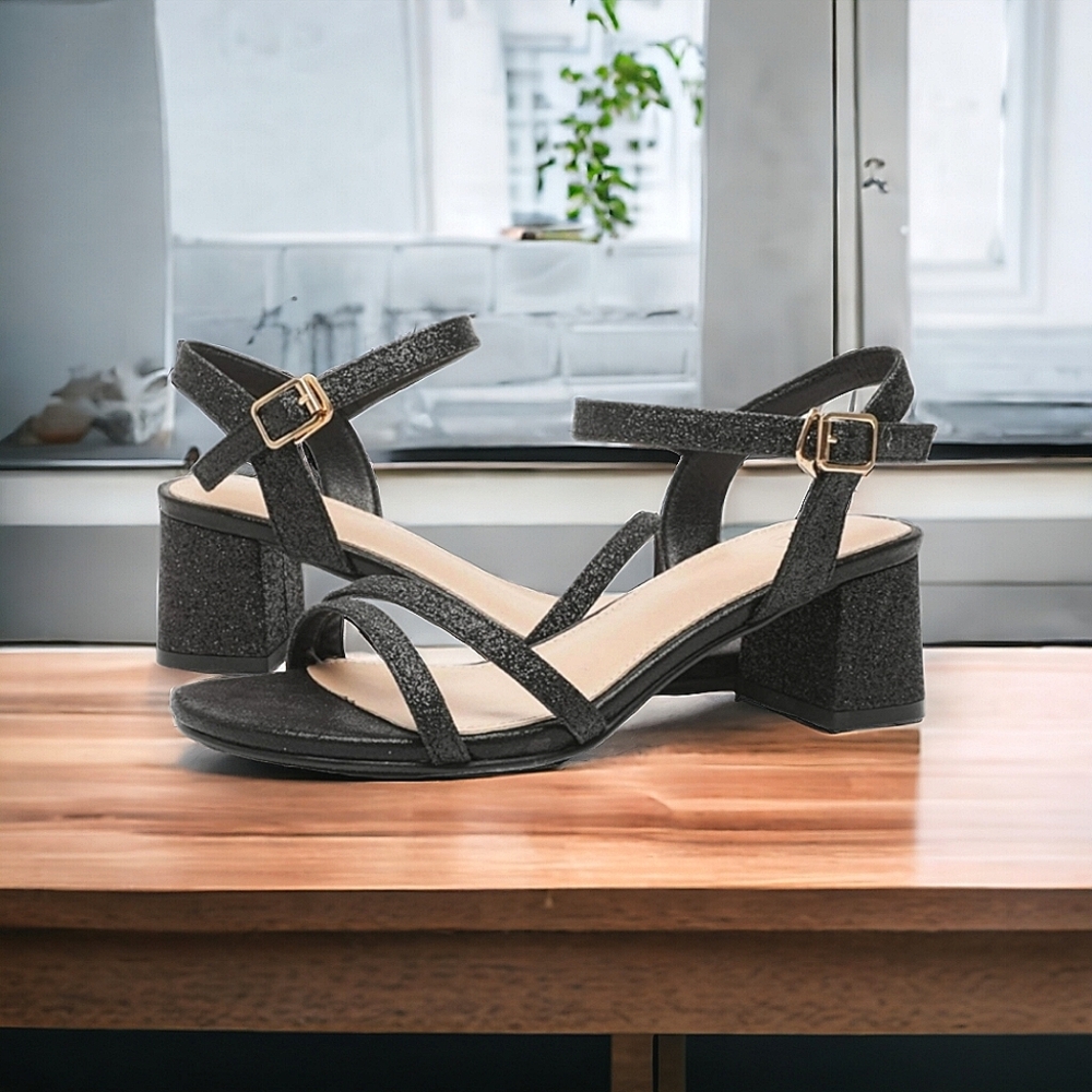 Elegant Black Women's Sandals